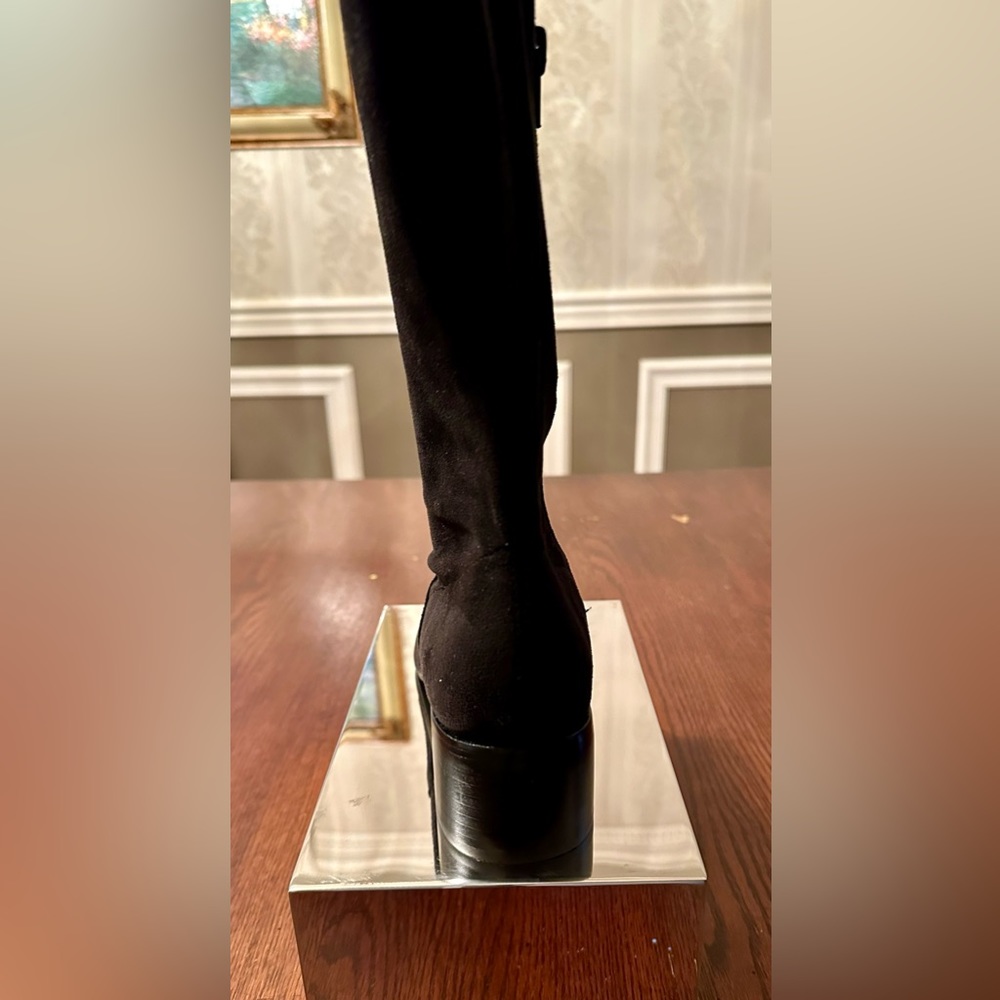 Steve Madden!❄️SADIE/blk faux suede/over the knee/size-8 - Picture 13 of 16